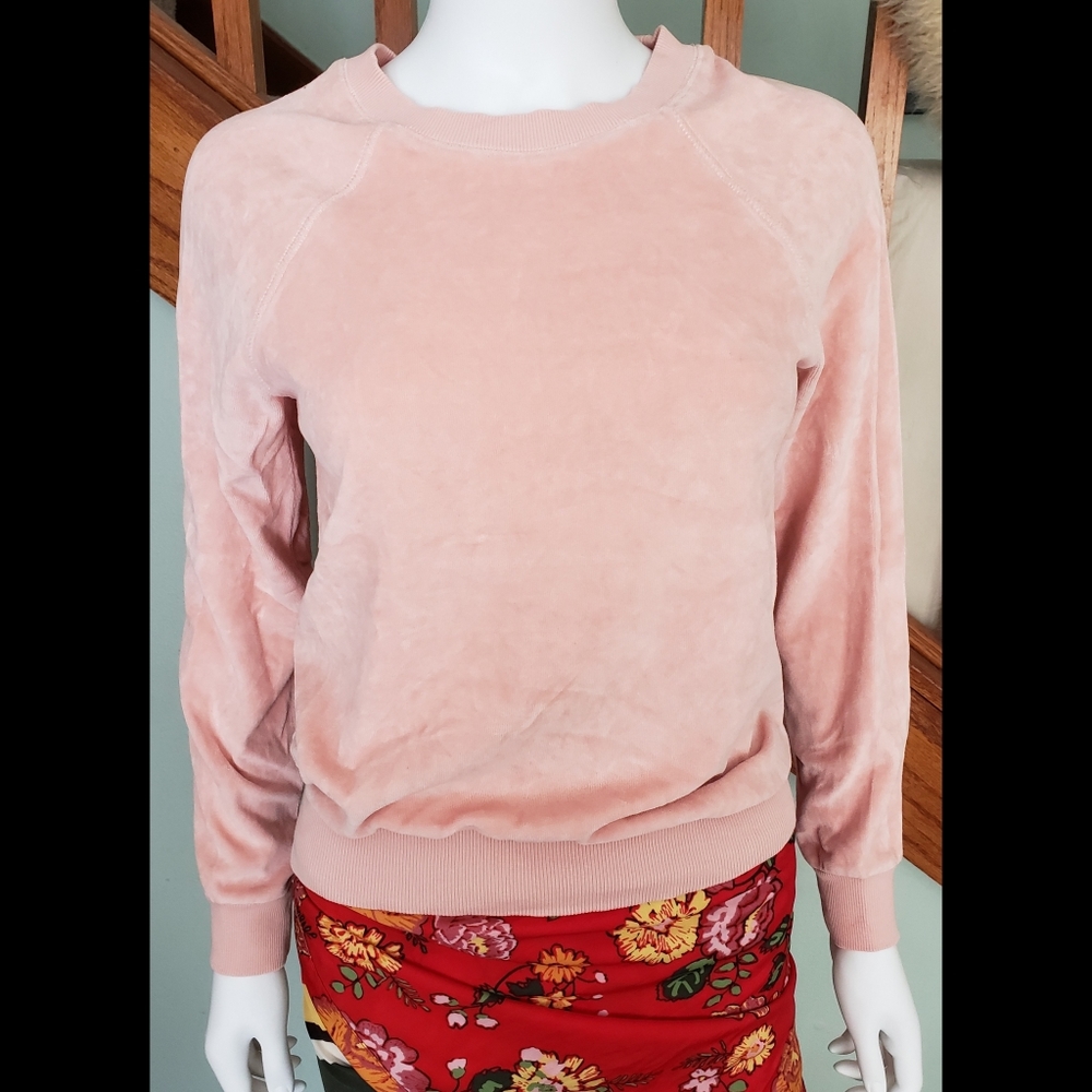 H&M Velour Sweatshirt